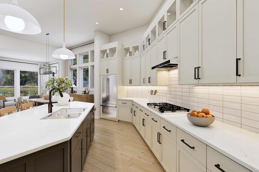 The Flower Mound - Optional Cooktop Kitchen