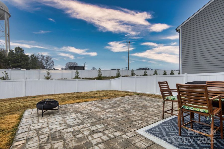 Exterior details and patio area of a home in , York (Image 3). Exterior details and patio area of a home in , York (Image 3).
