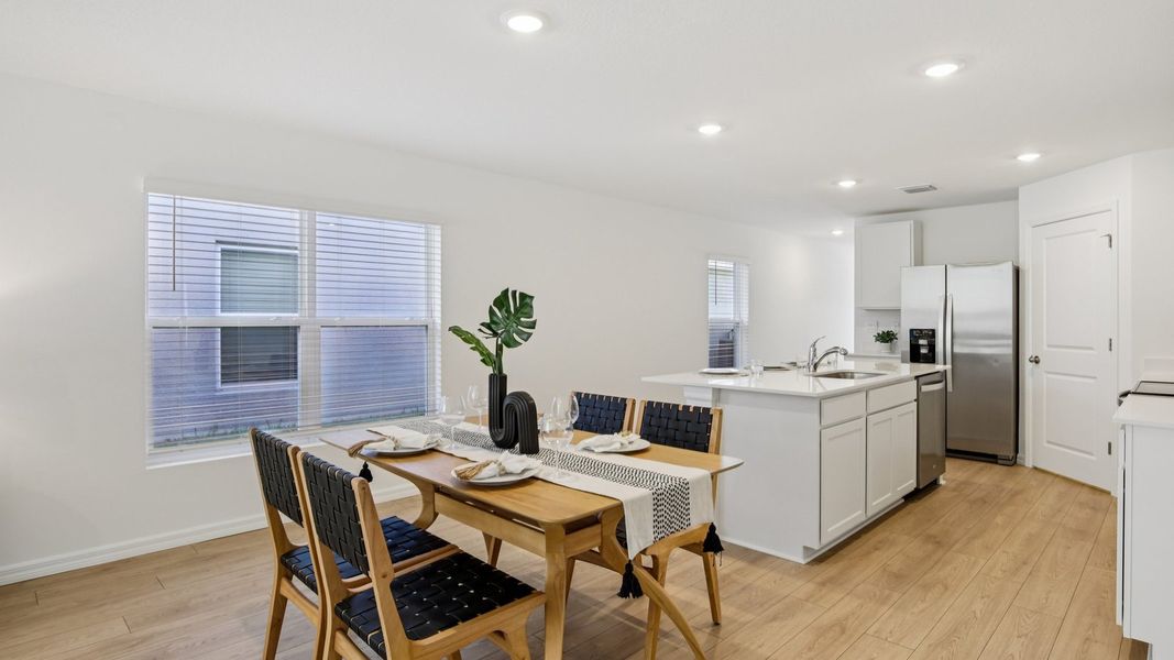 Furnished interior view inside a new home in Angeline, Land O' Lakes (Image 11).