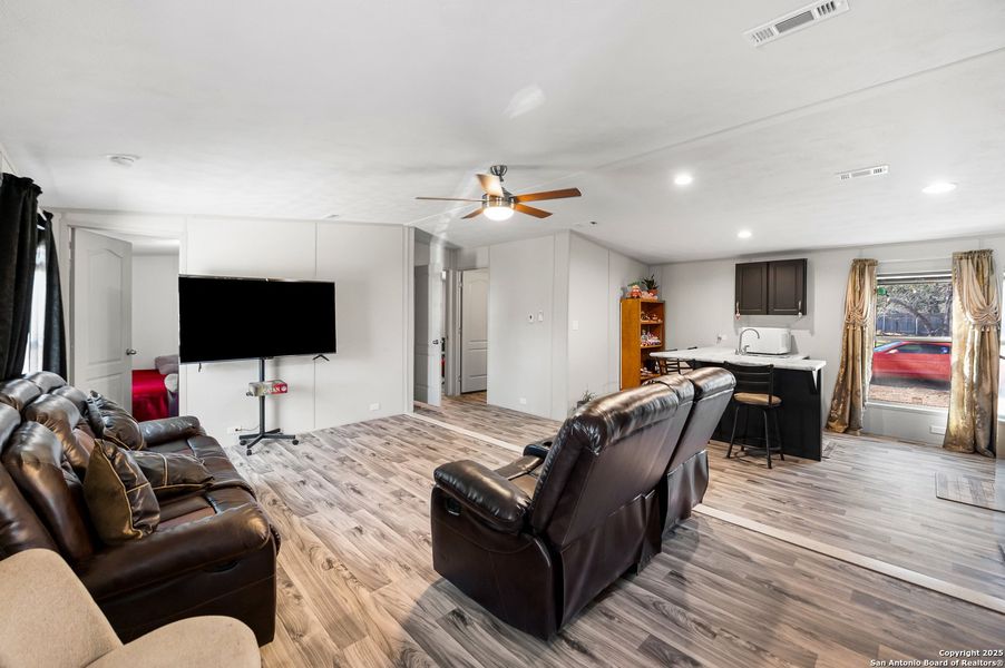 Furnished interior view inside a new home in , Elmendorf (Image 3).