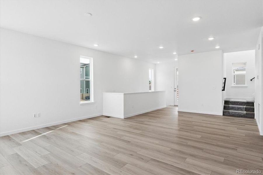 Spacious, unfurnished interior of a new home in The Summit at Meridian, Englewood (Image 16).