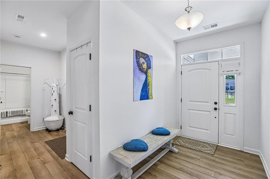 Furnished interior view inside a new home in Poplar Place, Dallas (Image 14).