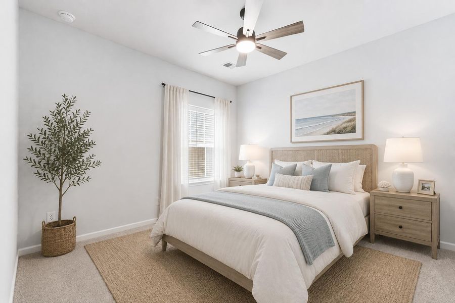 Furnished interior view inside a new home in , Moncks Corner (Image 38). Furnished interior view inside a new home in , Moncks Corner (Image 38).