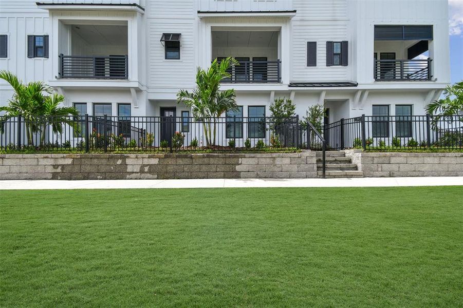 Exterior details and patio area of a home in , Sarasota (Image 3). Exterior details and patio area of a home in , Sarasota (Image 3).