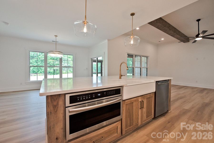 Furnished interior view inside a new home in , China Grove (Image 10).