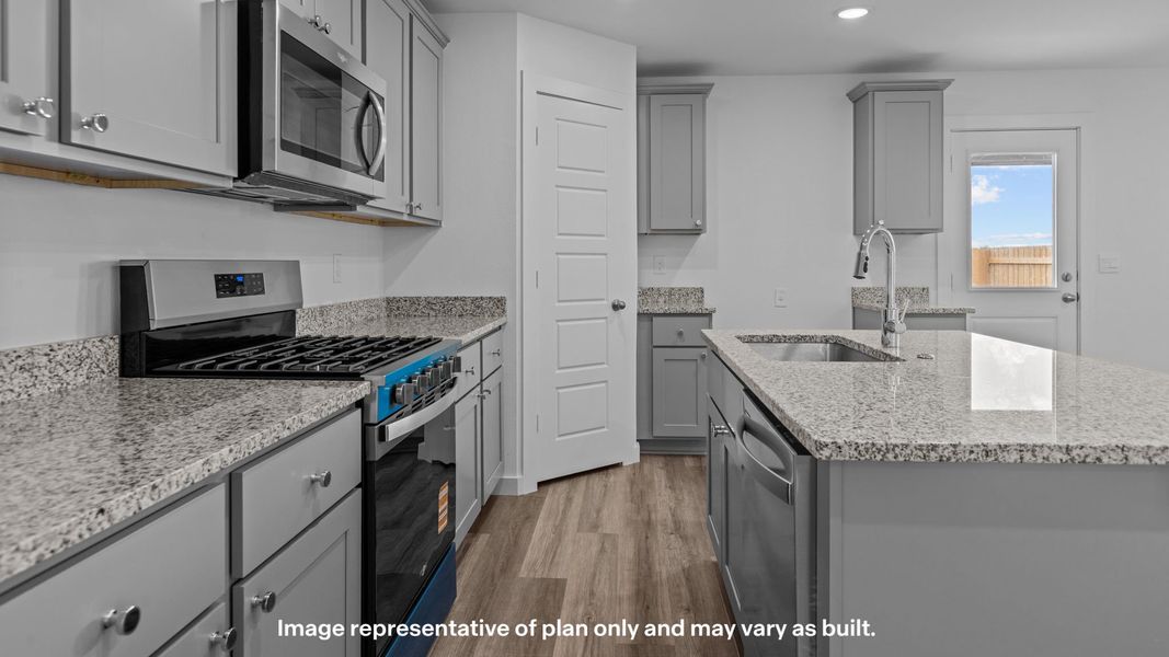 Furnished interior view inside a new home in Terra Vista, Lubbock (Image 5). Furnished interior view inside a new home in Terra Vista, Lubbock (Image 5).