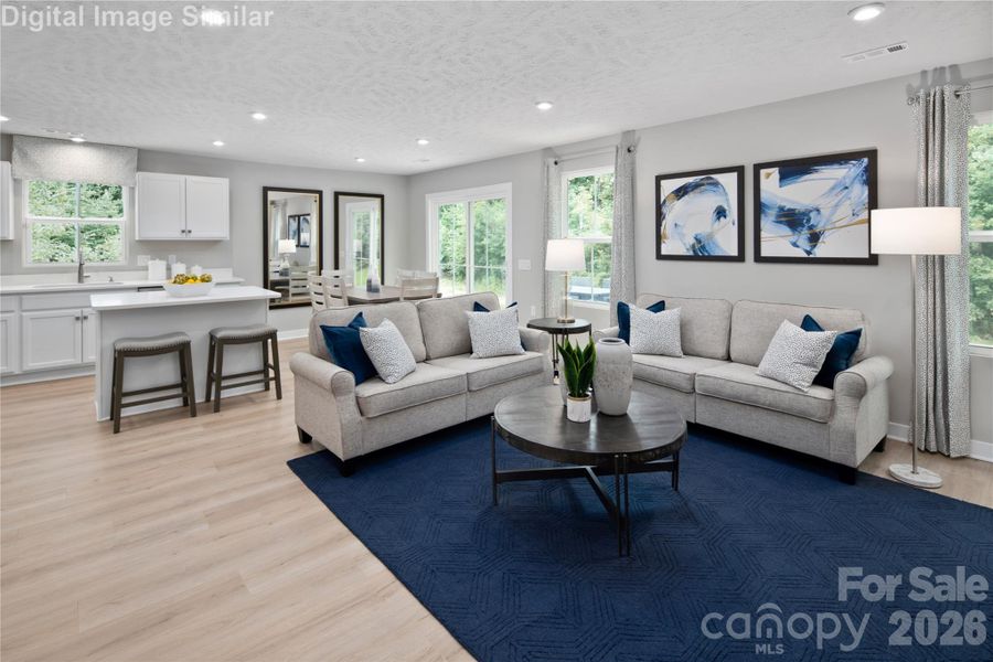 Furnished interior view inside a new home in Linwood Estates, Lexington (Image 11).