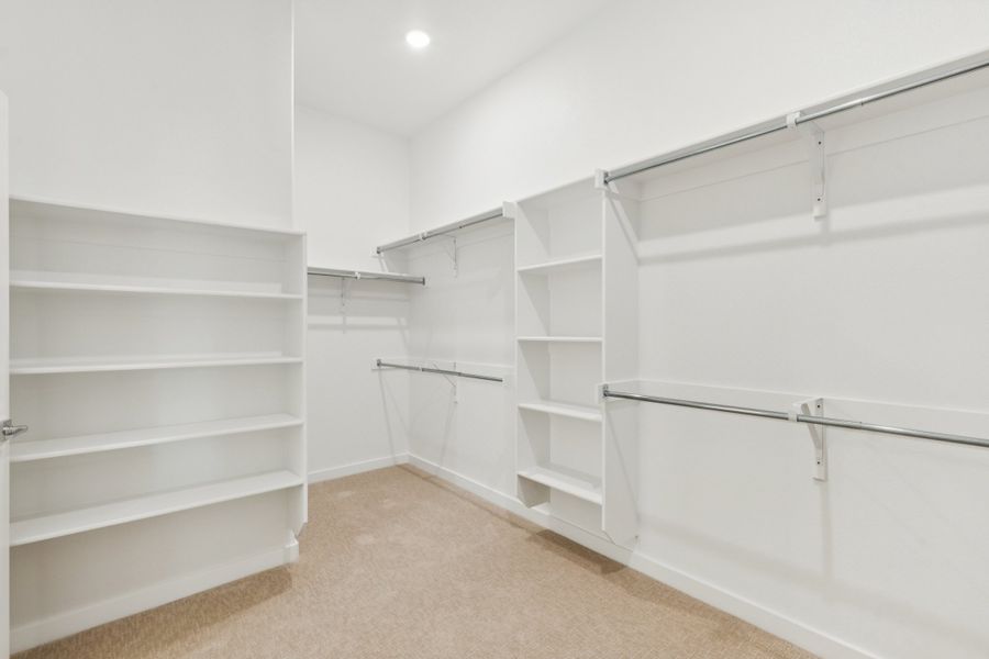 Primary Bathroom in the Gilmour II home plan by Trophy Signature Homes – REPRESENTATIVE PHOTO