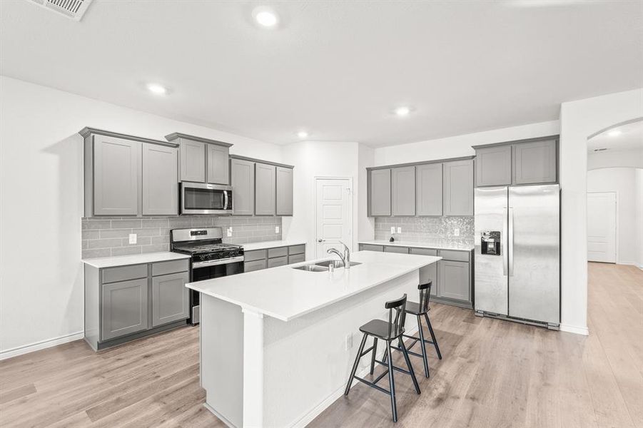 Furnished interior view inside a new home in , Celina (Image 6).