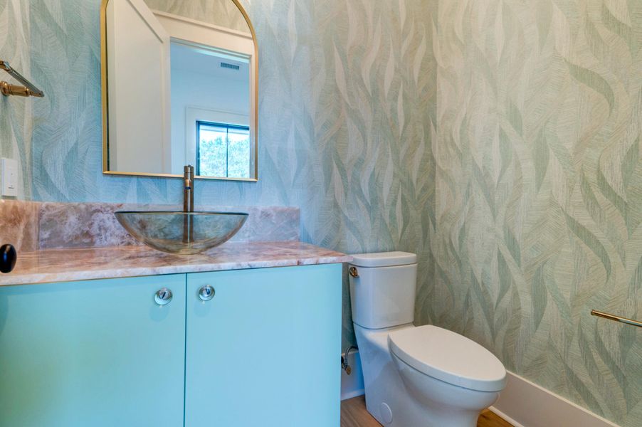 Furnished interior view inside a new home in , Sullivan's Island (Image 14).