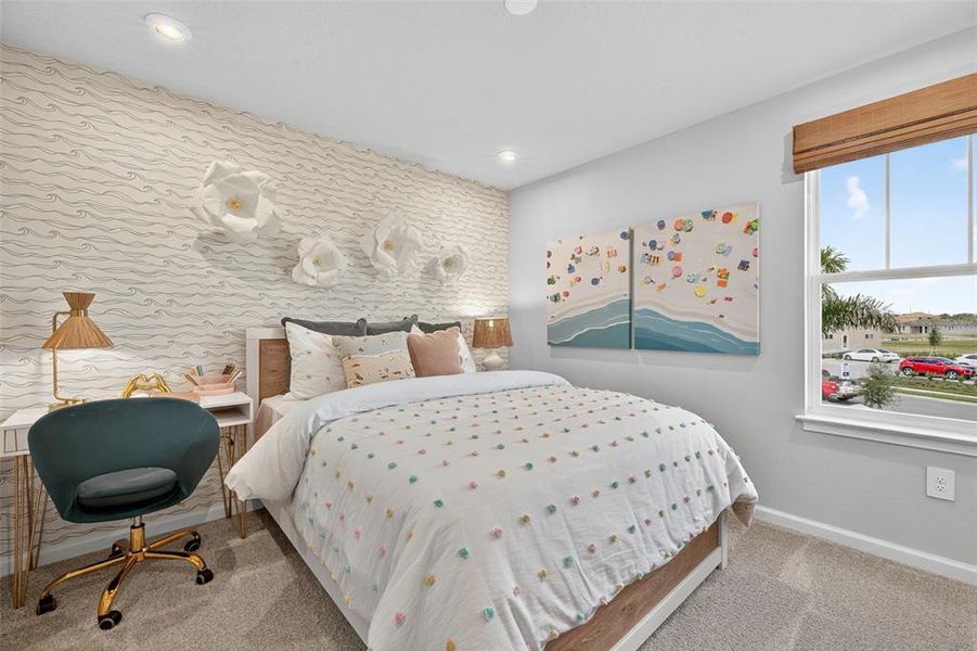 Furnished interior view inside a new home in Crosswind Ranch, Parrish (Image 30).