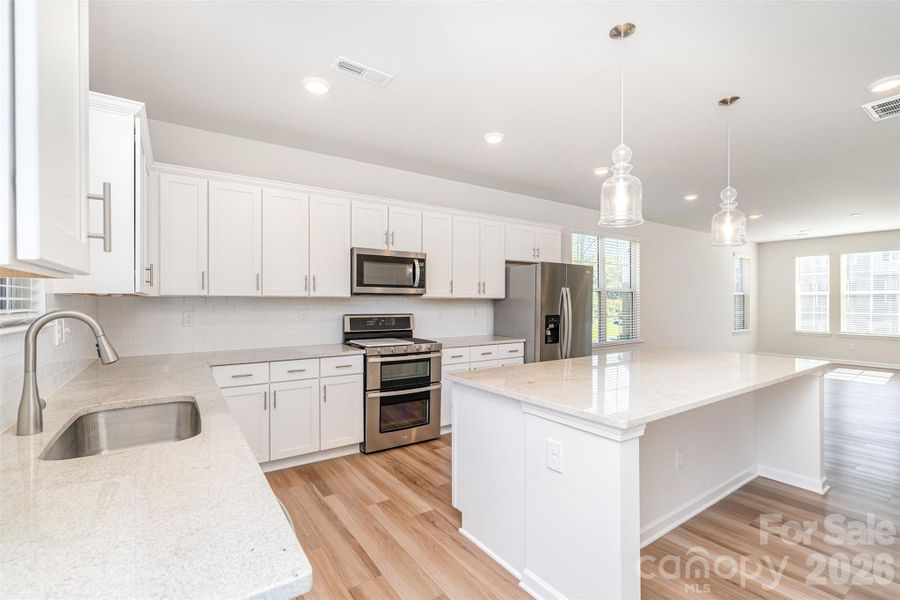 Furnished interior view inside a new home in , Mint Hill (Image 7).