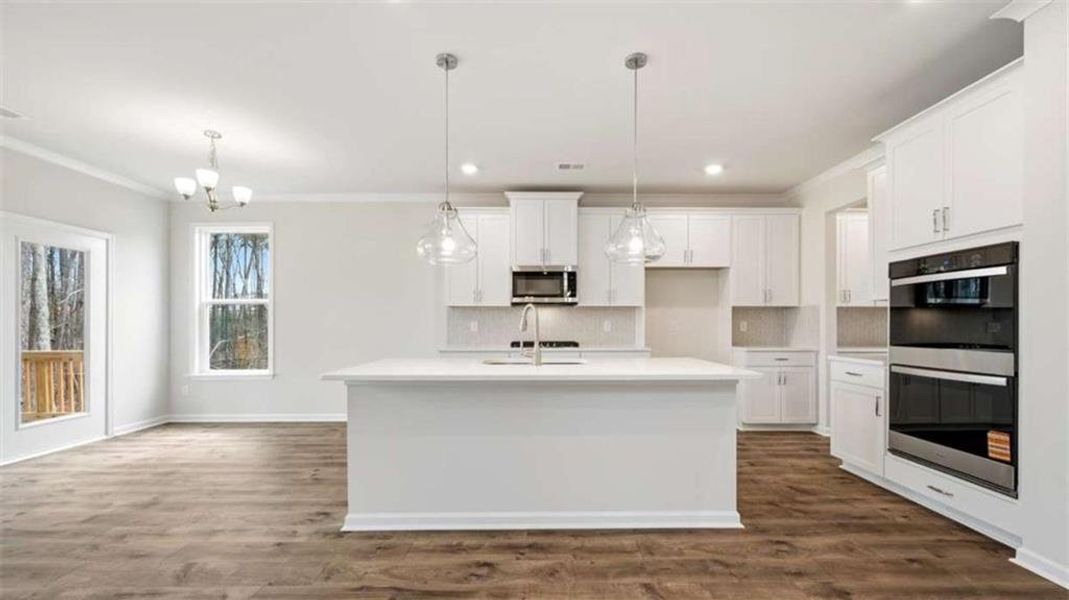 Furnished interior view inside a new home in Wildwood, Covington (Image 10).