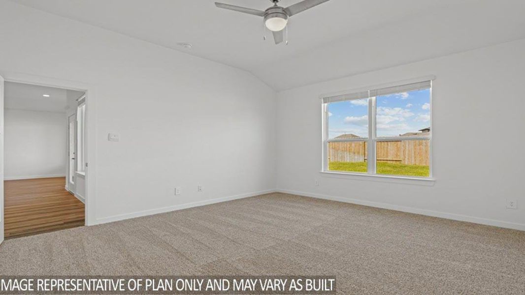 Spacious, unfurnished interior of a new home in Hills of Westlake, Conroe (Image 22).