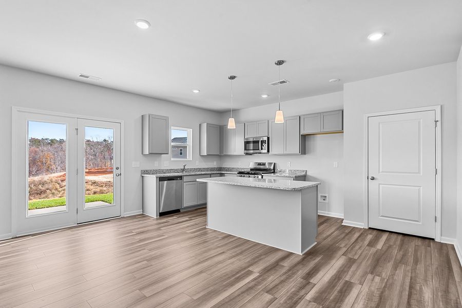 Furnished interior view inside a new home in Bell West, Kernersville (Image 6).