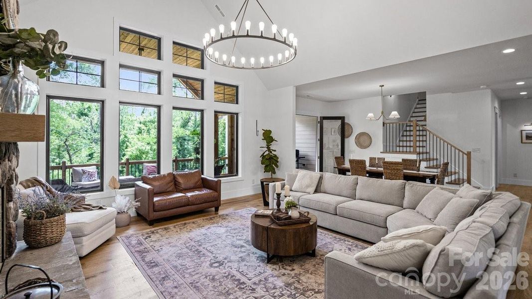 Furnished interior view inside a new home in , Concord (Image 11).