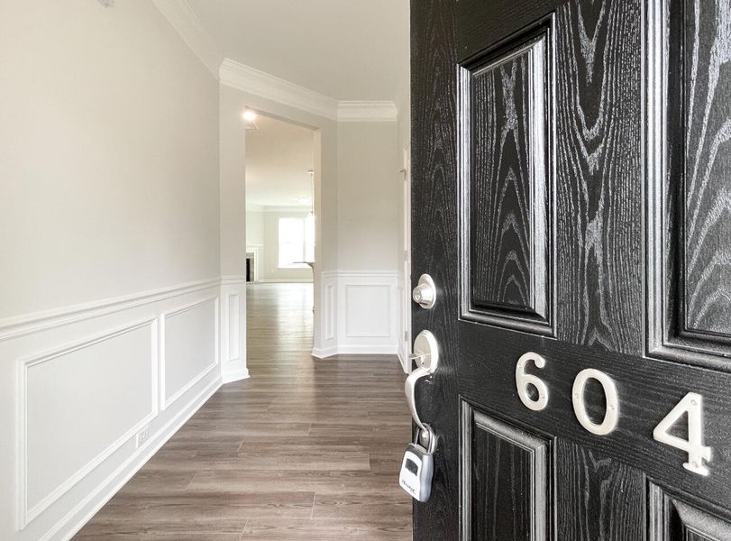 Furnished interior view inside a new home in Riverbrooke Townhomes, Simpsonville (Image 6).