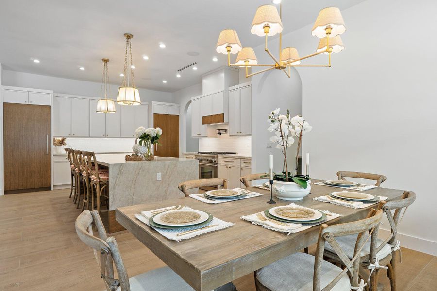 Furnished interior view inside a new home in , Palm Beach Gardens (Image 4). Furnished interior view inside a new home in , Palm Beach Gardens (Image 4).