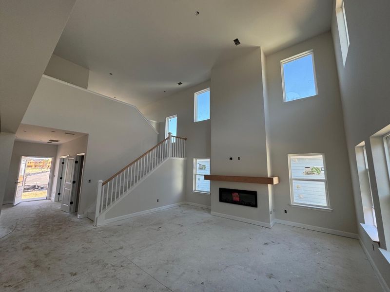 In-progress construction of a new home in Tea Farm: Presidents Series, Ravenel, SC (Image 34).