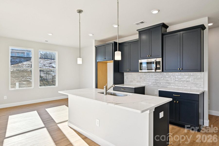 Furnished interior view inside a new home in , Cramerton (Image 8).
