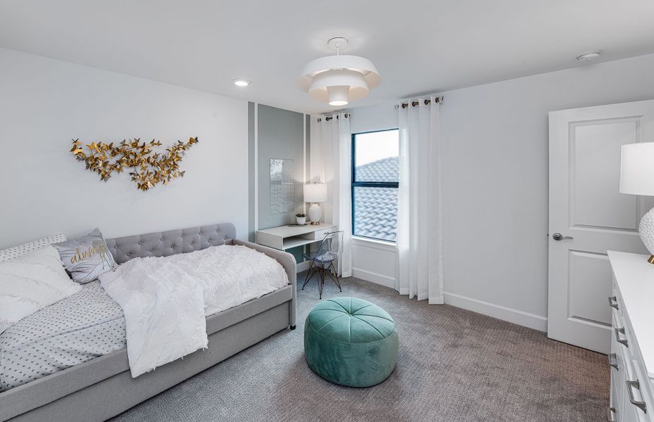 Furnished interior view inside a new home in The Strand at Cedar Grove, North Port (Image 7).