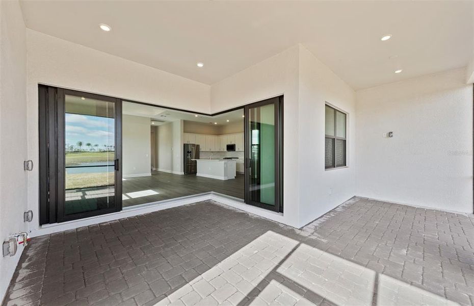 Exterior details and patio area of a home in Del Webb Catalina, Lakewood Ranch (Image 25).