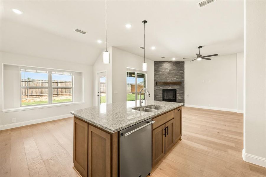 Furnished interior view inside a new home in Mockingbird Heights Classic 60, Midlothian (Image 7). Furnished interior view inside a new home in Mockingbird Heights Classic 60, Midlothian (Image 7).