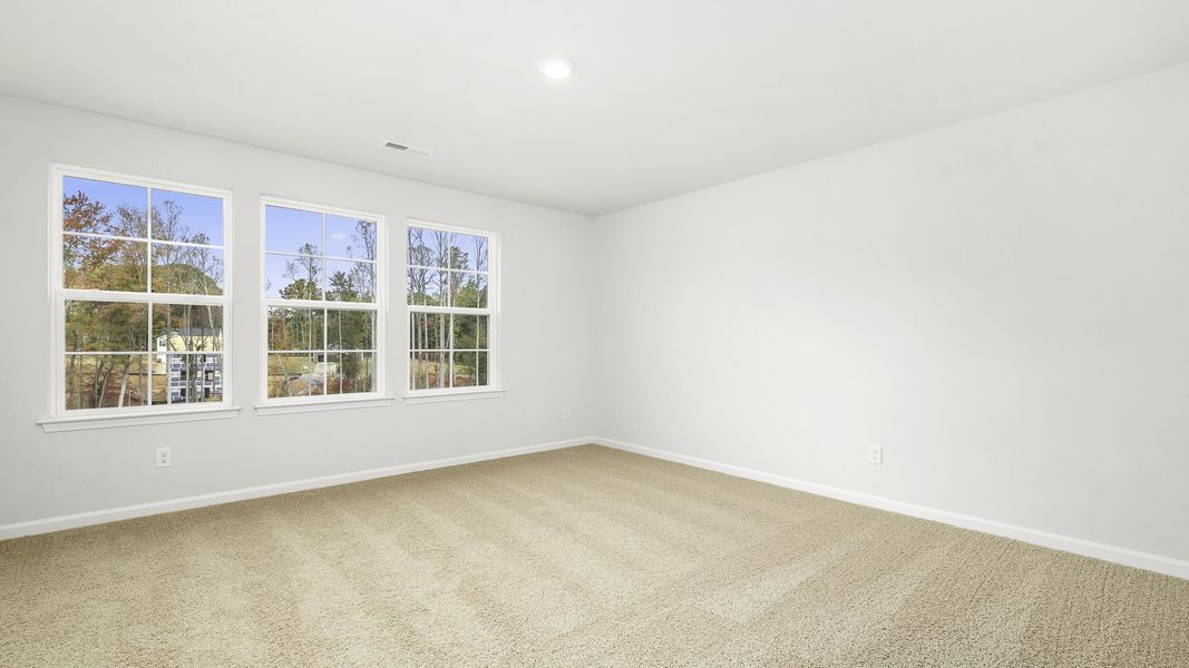 Representative unfurnished interior of a home built from the Kyle by D.R. Horton in Evergreen Landing, Lexington (Image 17).