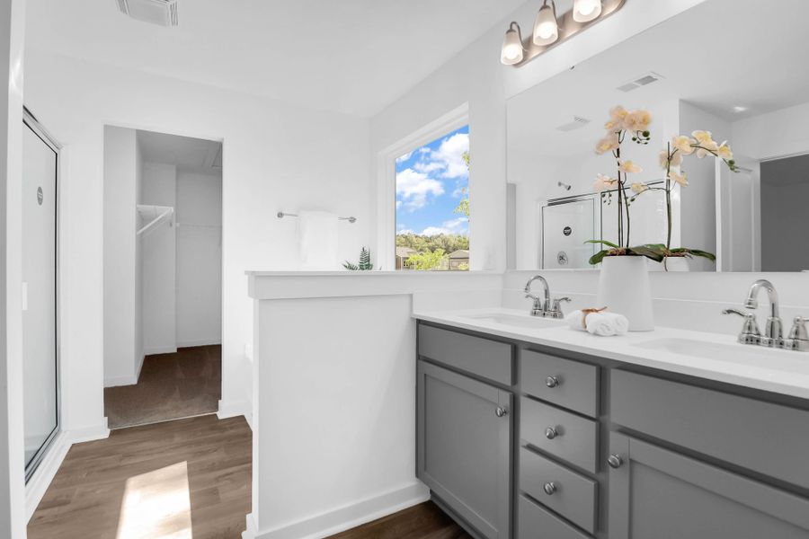 Representative furnished interior of a home built from the Kane by True Homes in Terrace at Border Creek, Winston-Salem (Image 13).