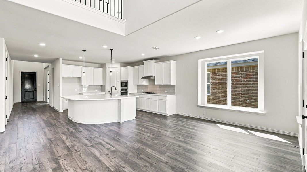 Furnished interior view inside a new home in Taylor Estates, Corinth (Image 22).