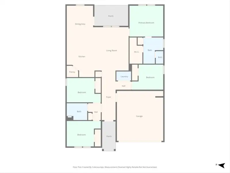 2D floor plan layout of this home in , Dickinson, TX (Image 4).