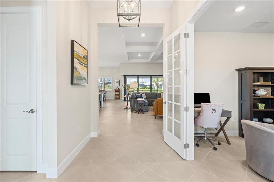 Furnished interior view inside a new home in , Alva (Image 9). Furnished interior view inside a new home in , Alva (Image 9).