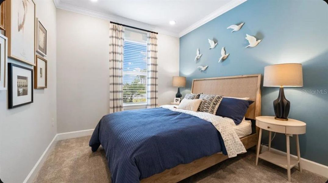 Furnished interior view inside a new home in Esplanade at Wiregrass Ranch, Wesley Chapel (Image 7).