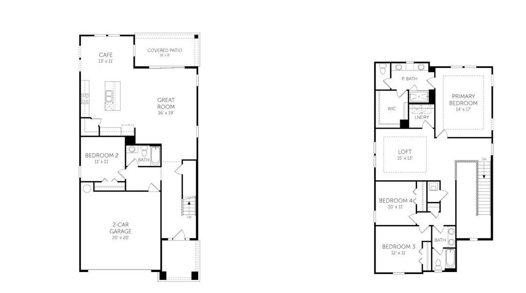 2D floor plan layout of this home in Brook Forest, St. Augustine, FL (Image 4). 2D floor plan layout of this home in Brook Forest, St. Augustine, FL (Image 4).