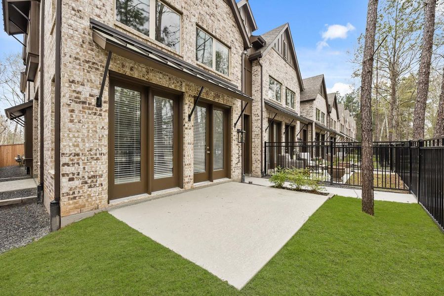 Exterior details and patio area of a home in , Montgomery (Image 4).