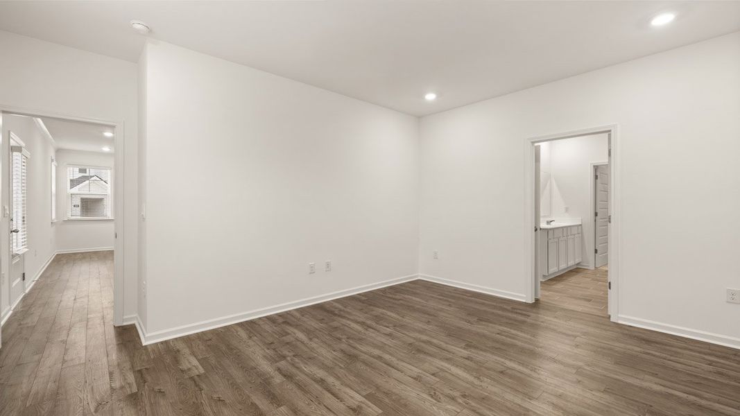 Spacious, unfurnished interior of a new home in Independence Villas and Townhomes, Loganville (Image 18). Spacious, unfurnished interior of a new home in Independence Villas and Townhomes, Loganville (Image 18).