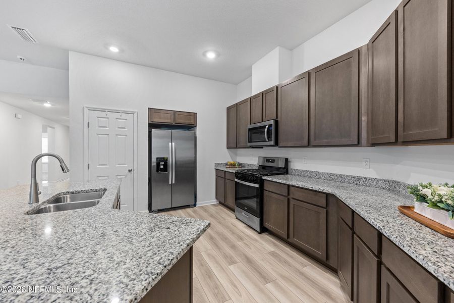 Furnished interior view inside a new home in Copper Ridge, Jacksonville (Image 19).