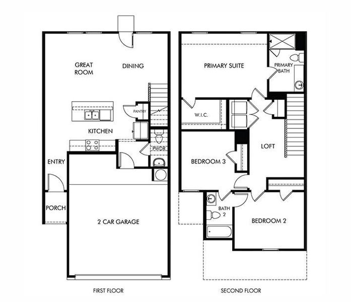 View of home floor plan