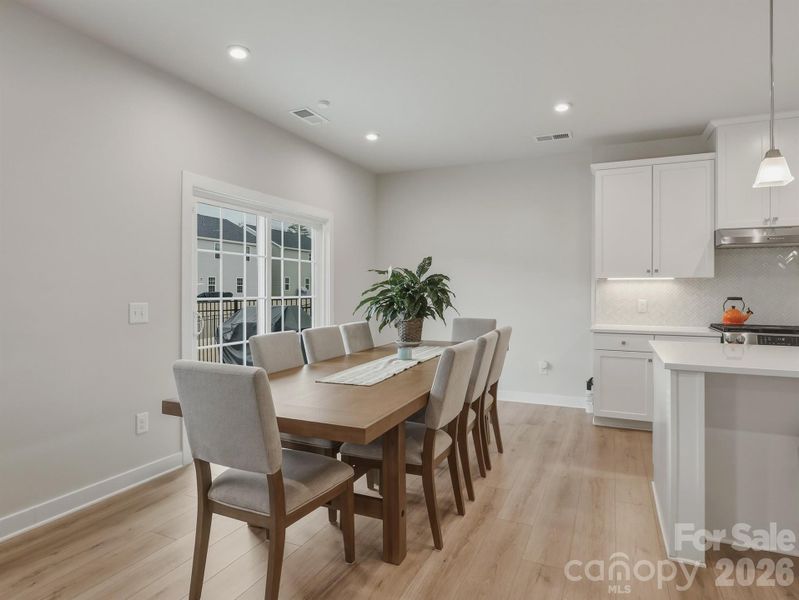 Furnished interior view inside a new home in , Monroe (Image 6).