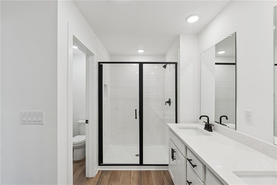 Furnished interior view inside a new home in Grandview Terrace, Canton (Image 8).