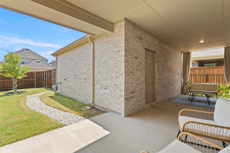 Furnished interior view inside a new home in Merritt Village, Rowlett (Image 12).