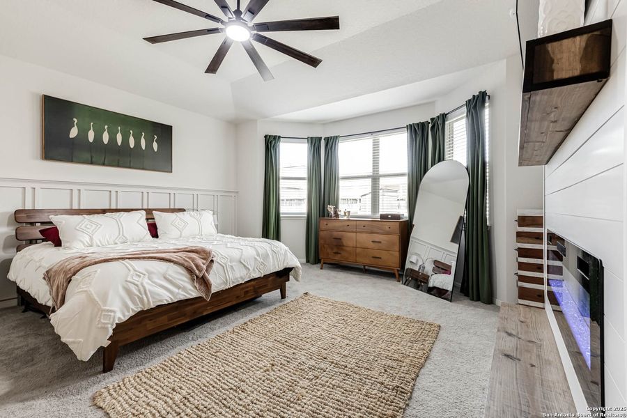 Furnished interior view inside a new home in Prescott Oaks, San Antonio (Image 17).