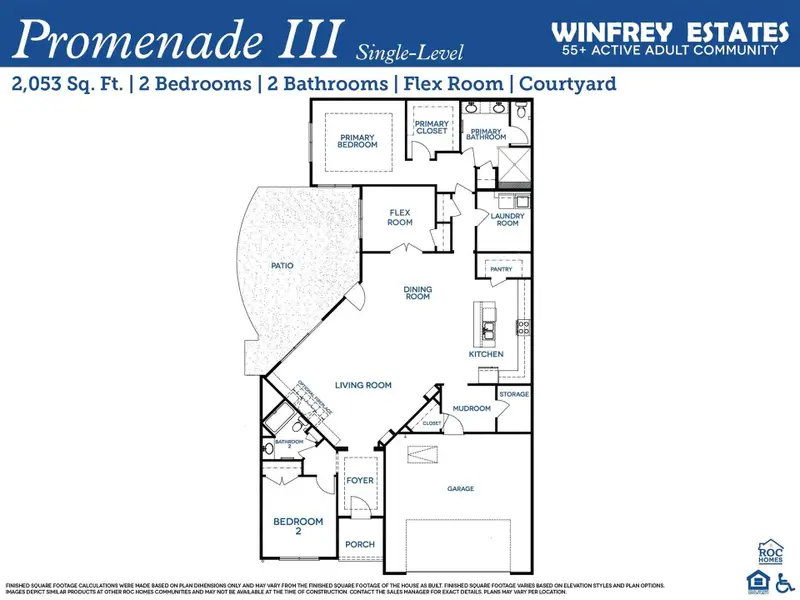 Thoughtfully Designed for Comfort & Connection.The Promenade III floorplan offers a seamless open-concept layout with spacious living areas, a private primary retreat, versatile flex space, and a well-appointed guest suite. Every square foot is intentionally designed to maximize flow, functionality, and effortless everyday living.