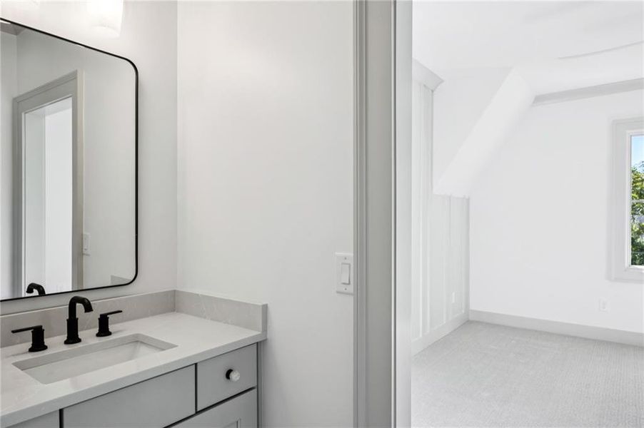 Furnished interior view inside a new home in , Atlanta (Image 4). Furnished interior view inside a new home in , Atlanta (Image 4).