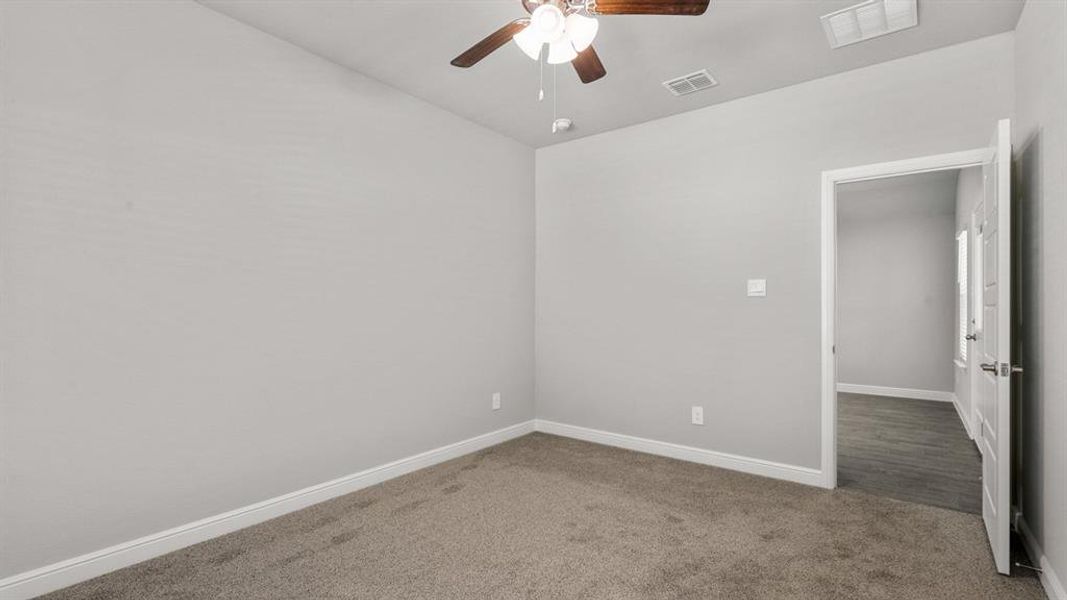 Spacious, unfurnished interior of a new home in Monarch at the Meadows, Denton (Image 27).