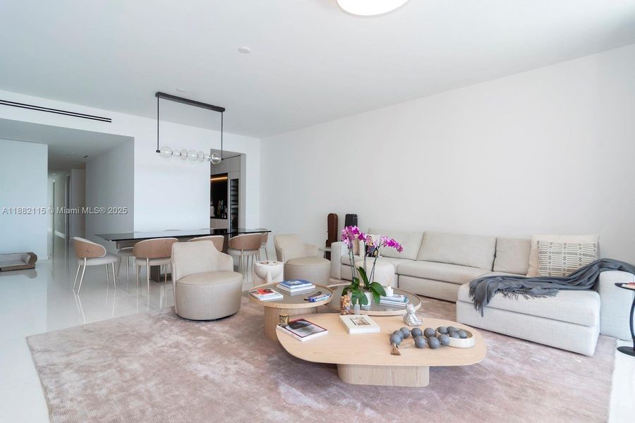 Furnished interior view inside a new home in , Miami (Image 27). Furnished interior view inside a new home in , Miami (Image 27).