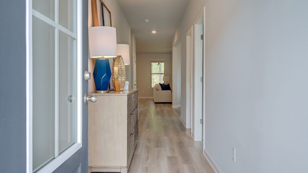 Furnished interior view inside a new home in Hamilton Lakes, Lawrenceville (Image 5). Furnished interior view inside a new home in Hamilton Lakes, Lawrenceville (Image 5).