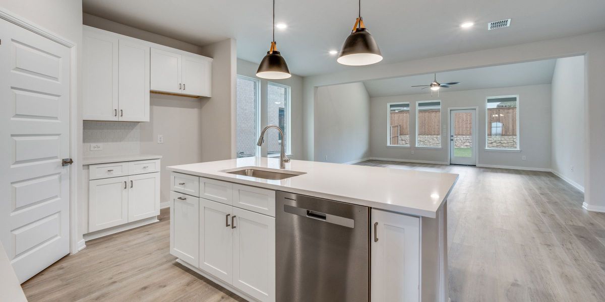 Furnished interior view inside a new home in Spiritas Ranch, Lakewood Village (Image 8).