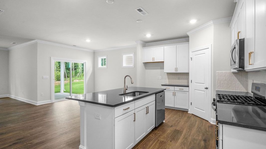 Furnished interior view inside a new home in Horton Park, Apex (Image 6).