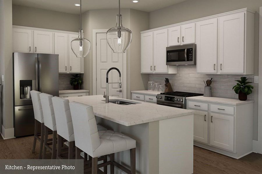 REPRESENTATIVE PHOTO - Photo does not represent actual home options and selection. Ask Sales consultant for specific selections.